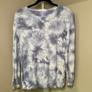 Workshop Republic Clothing Tie Dye Pullover Long Sleeve Top - XS
